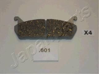 JAPANPARTS Комплект тормозных колодок, диско (PP601AF)