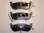 JAPANPARTS Комплект тормозных колодок, диско (PP904AF)