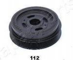 JapanParts PU-112 ременный шкив, коленчатый вал на NISSAN X-TRAIL (T31)