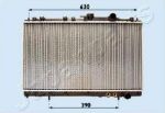 JapanParts RDA283101 радиатор, охлаждение двигателя на HYUNDAI SANTAMO
