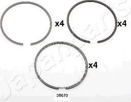 JapanParts RW30670 поршневое кольцо на MAZDA 626 III (GD)