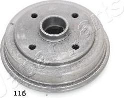 JapanParts TA-116 тормозной барабан на NISSAN SUNNY II (N13)