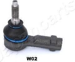 JapanParts TI-W02 наконечник поперечной рулевой тяги на CHEVROLET AVEO седан (T300)