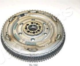 JapanParts VL-102 маховик на NISSAN NAVARA (D40)