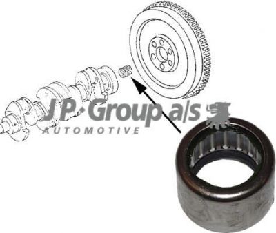 JP 1110450300 центрирующий опорный подшипник, система сцепления на SKODA SUPERB (3U4)