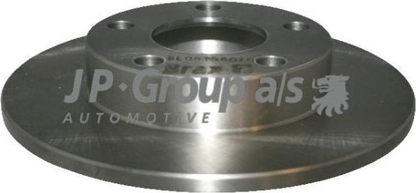 JP 1163203300 GROUP Диск торм. AUDI AUDI A4 задний . 1 шт (min 2 шт)(615660008ALT)