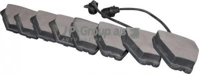 JP 1163602710 комплект тормозных колодок, дисковый тормоз на VW PASSAT Variant (3B6)