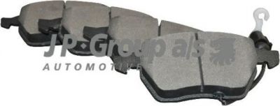 JP 1163605210 GROUP КОЛОДКИ ТОРМОЗНЫЕ ДИСКОВЫЕ ПЕРЕДНИЕ / A3, ATT, SEAT, SKODA OCTAVIA, VW BORA, GOLF IV 96~