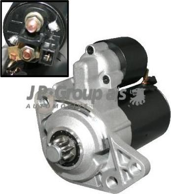 JP 1190300600 СТАРТЕР 1,1KW-12V / A3 1.6/1.8/1.8T 9/96~, VW PASSAT 1.6-2.0 10/94~8/96, SEAT TOLEDO I 1.6-2.0 5/91~3/99