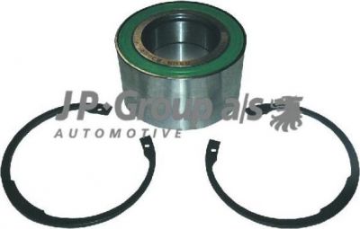 JP 1241300210 ПОДШИПНИК СТУПИЦЫ ПЕРЕДНИЙ (74MM) / OPEL ASTRA-F,VECTRA-A/B, CALIBRA 1,4-2,5; ЗАДНИЕЙ СТУПИЦЫ OMEGA-B (SEDAN)