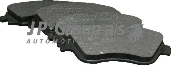 JP 1263601110 GROUP Колодки торм.пер.[BRAX; DK]