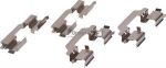 JP 1463650610 комплектующие, колодки дискового тормоза на 1 (E87)