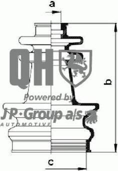 JP 1553700159 комплект пылника, приводной вал на PEUGEOT 309 II (3C, 3A)