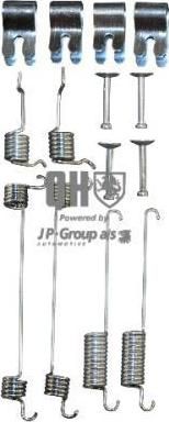JP 1563950319 комплектующие, тормозная колодка на FORD FOCUS (DAW, DBW)