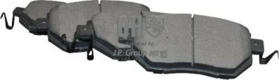 JP 4063600819 комплект тормозных колодок, дисковый тормоз на NISSAN MURANO (Z50)