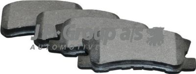 JP 4163700319 комплект тормозных колодок, дисковый тормоз на MITSUBISHI PAJERO IV (V8_W, V9_W)