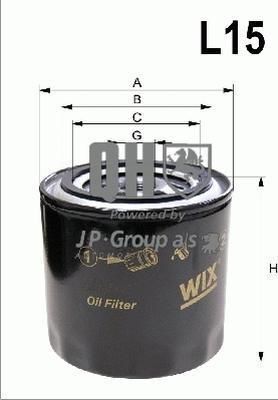 JP 4818701209 топливный фильтр на TOYOTA LAND CRUISER (_J6_)