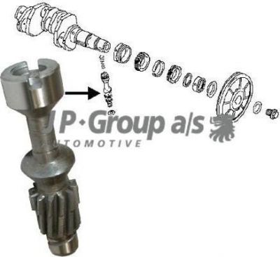 JP 8110451406 ведущая шестерня, распределитель на VW TRANSPORTER III c бортовой платформой/ходовая часть