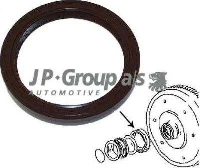 JP 8119500102 уплотняющее кольцо, коленчатый вал на VW TRANSPORTER III автобус