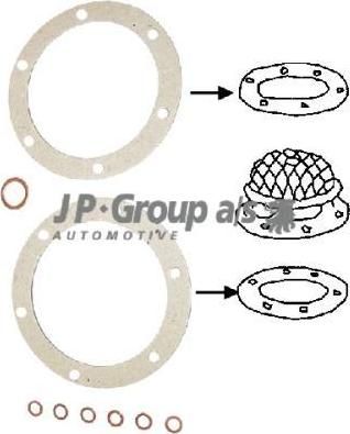 JP 8119600113 прокладка, сетчатый масляный фильтр на VW KAEFER кабрио (15)