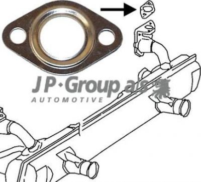 JP 8121100300 прокладка, труба выхлопного газа на VW KAEFER кабрио (15)