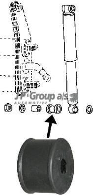 JP 8142150100 втулка, амортизатор на VW KAEFER кабрио (15)
