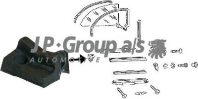 JP 8186101280 прокладка, боковое стекло на VW KAEFER кабрио (15)