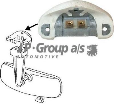 JP 8189250106 внутреннее зеркало на VW KAEFER кабрио (15)