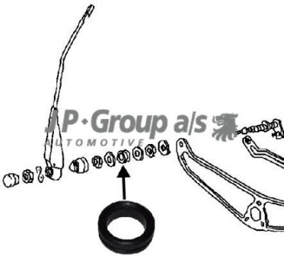 JP 8198150206 пыльник, тяги и рычаги привода стеклоочистителя на VW PASSAT (32B)