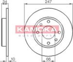 KAMOKA 103118 тормозной диск на PEUGEOT 309 II (3C, 3A)