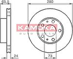 KAMOKA 1031534 тормозной диск на FIAT DUCATO c бортовой платформой/ходовая часть (290)