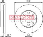KAMOKA 103232 тормозной диск на OPEL ASCONA C Наклонная задняя часть (84_, 89_)