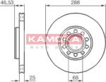 KAMOKA 1033354 тормозной диск на SKODA SUPERB (3U4)