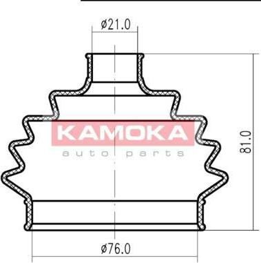 KAMOKA 1146864 пыльник, приводной вал на SKODA OCTAVIA Combi (1U5)