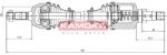 KAMOKA CT1138933 приводной вал на PEUGEOT 306 (7B, N3, N5)