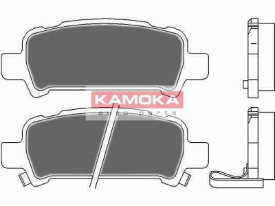 KAMOKA JQ101116 комплект тормозных колодок, дисковый тормоз на SUBARU OUTBACK (BE, BH)