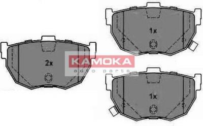 KAMOKA JQ1011276 КОМПЛЕКТ ТОРМОЗНЫХ КОЛОДОК, ДИСКОВЫЙ ТОРМОЗ