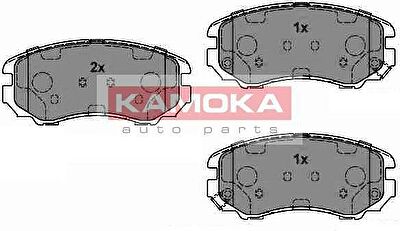 KAMOKA JQ101142 КОМПЛЕКТ ТОРМОЗНЫХ КОЛОДОК, ДИСКОВЫЙ ТОРМОЗ