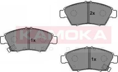 KAMOKA JQ1011552 КОМПЛЕКТ ТОРМОЗНЫХ КОЛОДОК, ДИСКОВЫЙ ТОРМОЗ