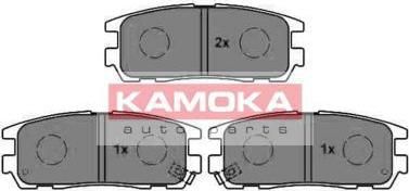 KAMOKA JQ1012034 КОМПЛЕКТ ТОРМОЗНЫХ КОЛОДОК, ДИСКОВЫЙ ТОРМОЗ