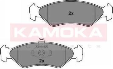 KAMOKA JQ1012164 комплект тормозных колодок, дисковый тормоз на FORD FIESTA IV (JA_, JB_)