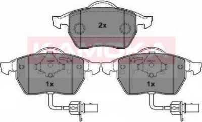 KAMOKA JQ1012646 комплект тормозных колодок, дисковый тормоз на SKODA SUPERB (3U4)