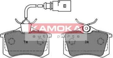 KAMOKA JQ1012962 комплект тормозных колодок, дисковый тормоз на VW SHARAN (7M8, 7M9, 7M6)