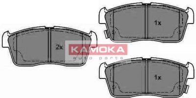 KAMOKA JQ1013064 комплект тормозных колодок, дисковый тормоз на SUZUKI IGNIS II