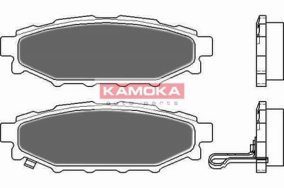 KAMOKA JQ1013894 комплект тормозных колодок, дисковый тормоз на SUBARU LEGACY IV универсал (BL, BP, B13_)