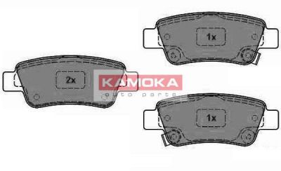 KAMOKA JQ1018466 КОМПЛЕКТ ТОРМОЗНЫХ КОЛОДОК, ДИСКОВЫЙ ТОРМОЗ