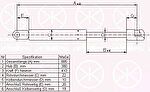 KLOKKERHOLM 00122800 газовая пружина, капот на AUDI 100 (4A, C4)