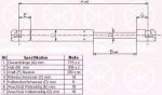 KLOKKERHOLM 00192802 газовая пружина, капот на AUDI A3 (8P1)