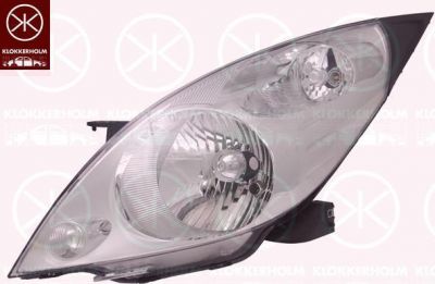 KLOKKERHOLM 11200142 основная фара на CHEVROLET SPARK (M300)