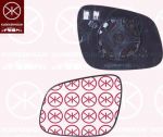 KLOKKERHOLM 11201063 зеркальное стекло, наружное зеркало на CHEVROLET SPARK (M300)